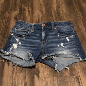 American eagle jean shorts